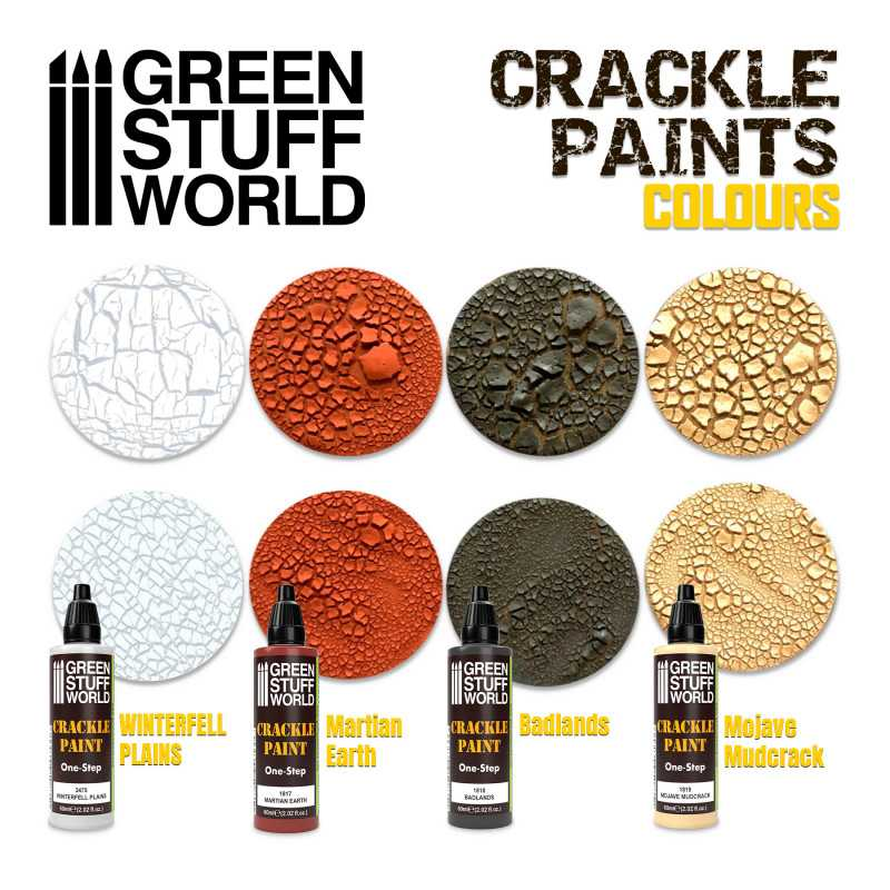 Green Stuff : Mojave Mudcrack │ Crackle Paint 