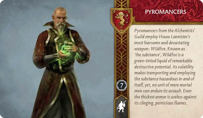 Lannister : Pyromancers