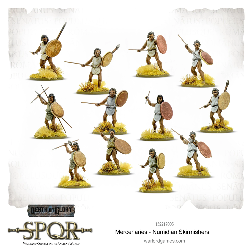 Mercenaries : Numidian Skirmishers