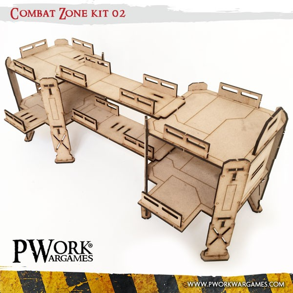 PWork Wargames : Combat Zone Kit 02