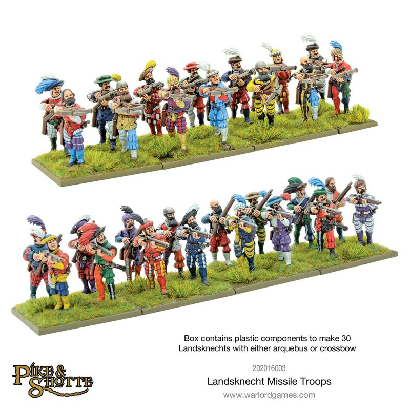 Pike & Shotte : Landsknecht Missile Troops