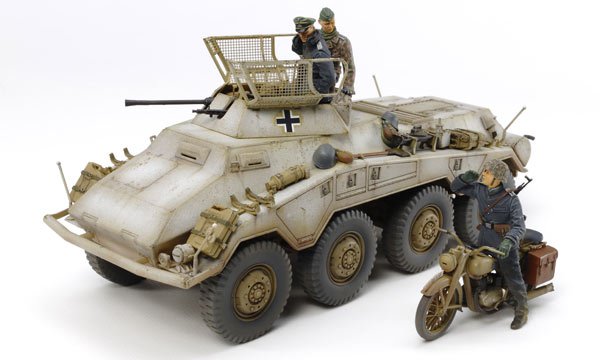 SDKFZ 234./1 AVEC 2CM GUN +MOTO