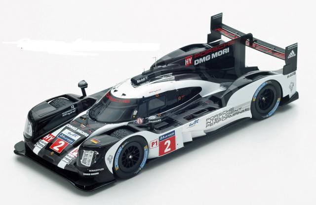 Spark : Porsche 919 Hybrid - HY │ No.2 Porsche Team Winner 24h Le Mans 2016 R. Dumas - N. Jani - M. Lieb With Acrylic Cover