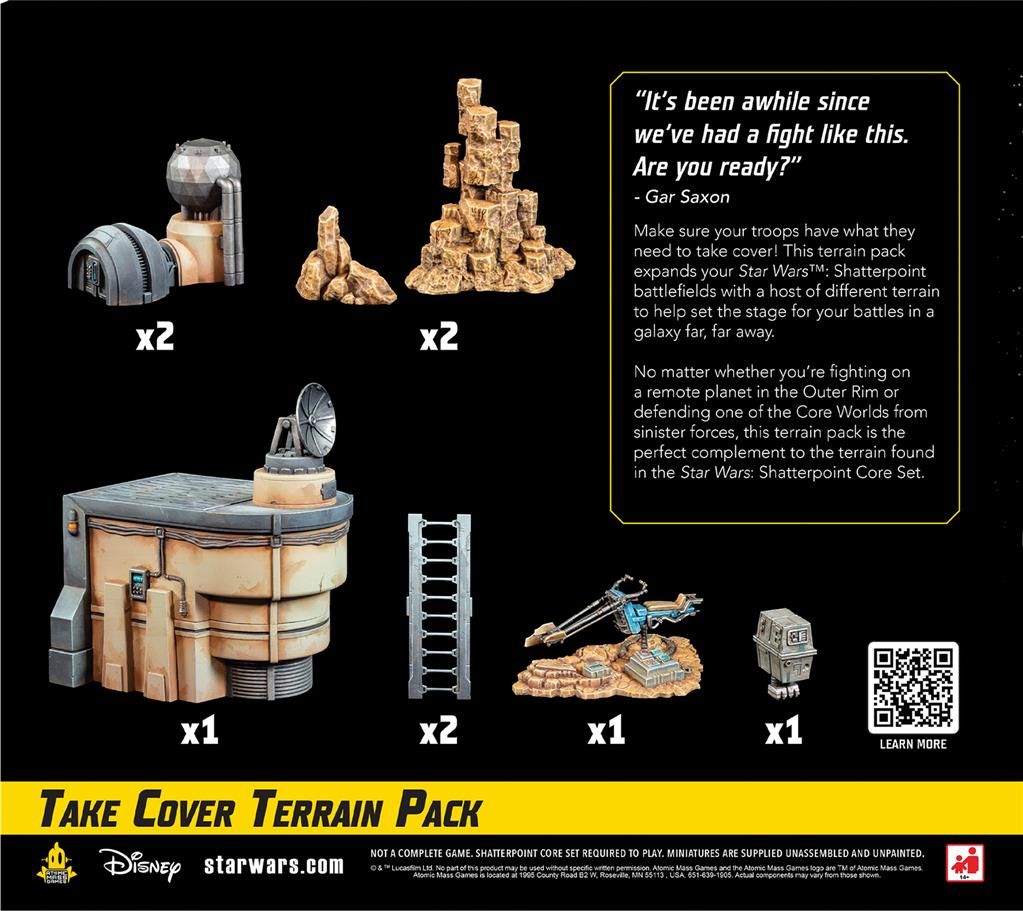 Star Wars Shatterpoint : Take Cover Terrain Pack