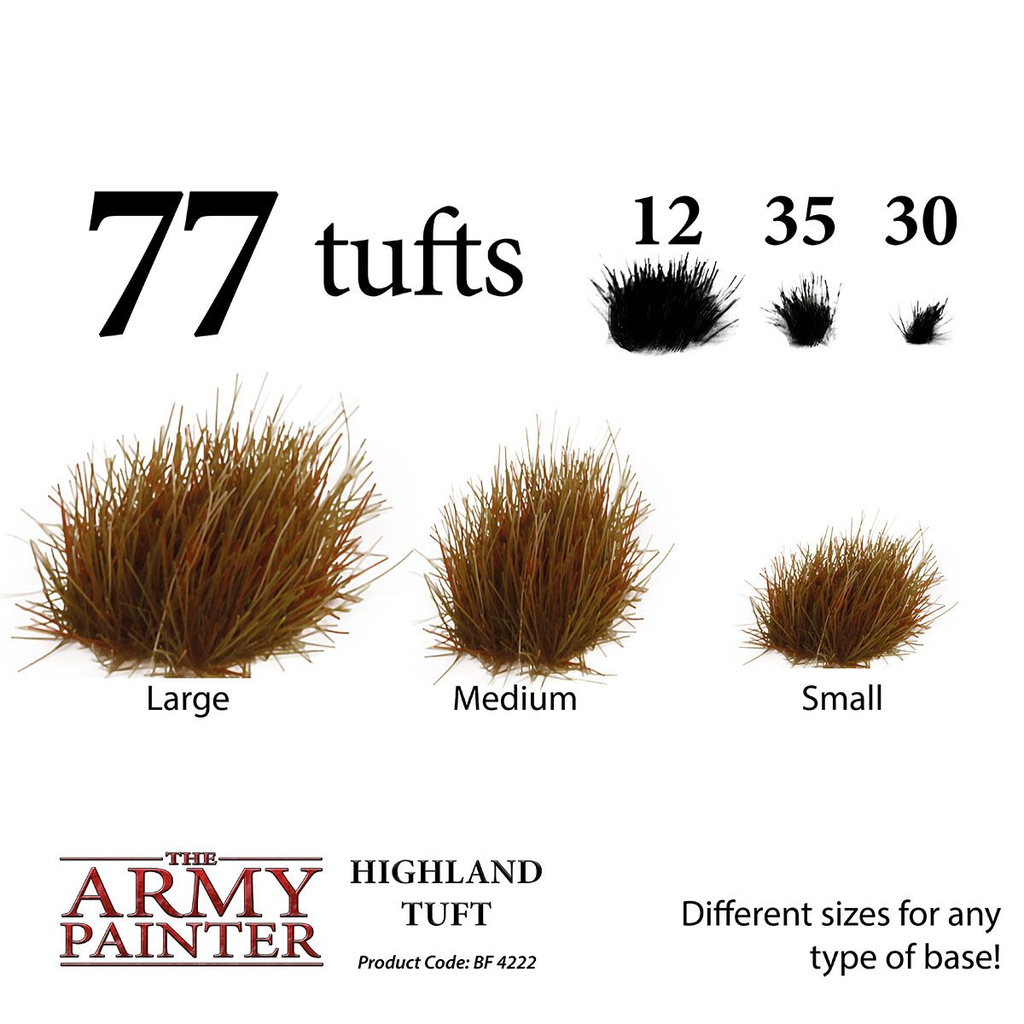 The Army Painter : Highland Tuft (77pcs)