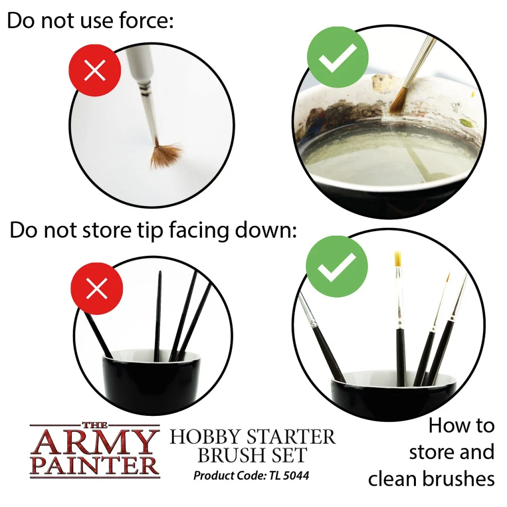 The Army Painter : Hobby Starter Brush Set