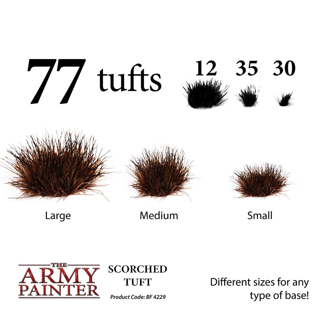 The Army Painter : Scorched Tuft (77pcs)