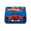 Traxxas : Chargeur EZ-Peak Dual iD 100Watts 8amp │ Nimh / Lipo