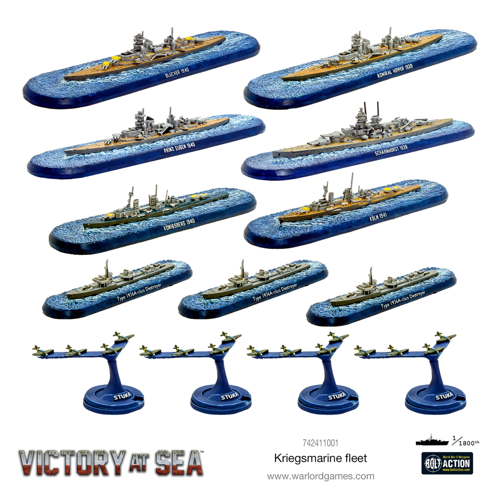 Victory at Sea : Kriegsmarine Fleet