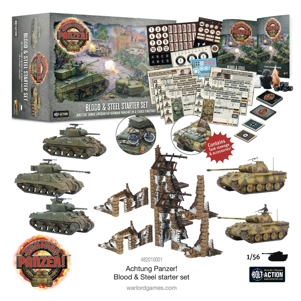 Achtung Panzer ! : Blood & Steel Starter Set