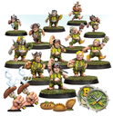 Blood Bowl : The Greenfield Grasshuggers │ Halfling Blood Bowl Team