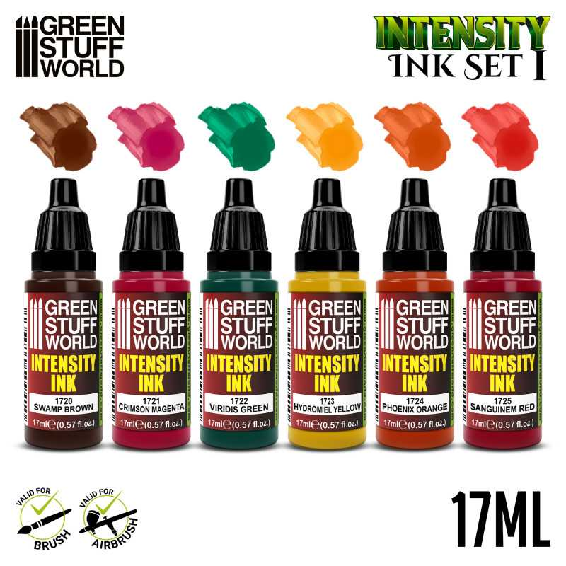 Green Stuff : Intensity Ink Set #1