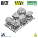 Green Stuff : Chunky Mushrooms XL │ Resin Bits