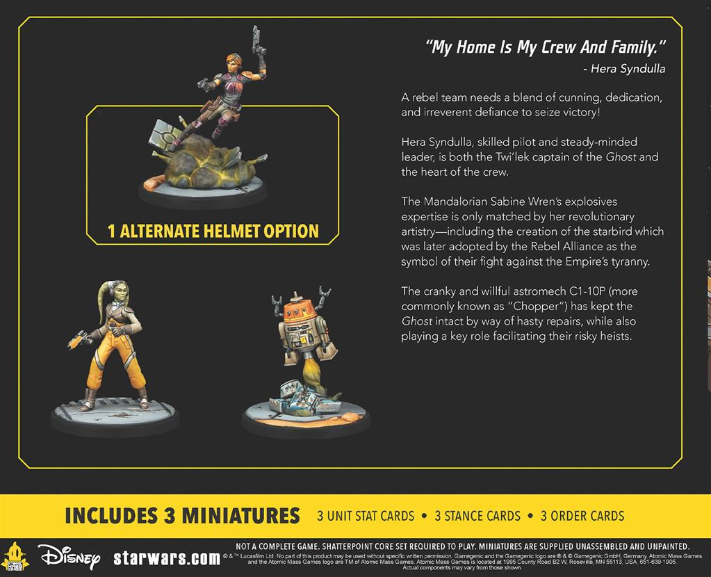 Star Wars Shatterpoint : "Stronger Than Fear" Squad Pack [ML] (copie)