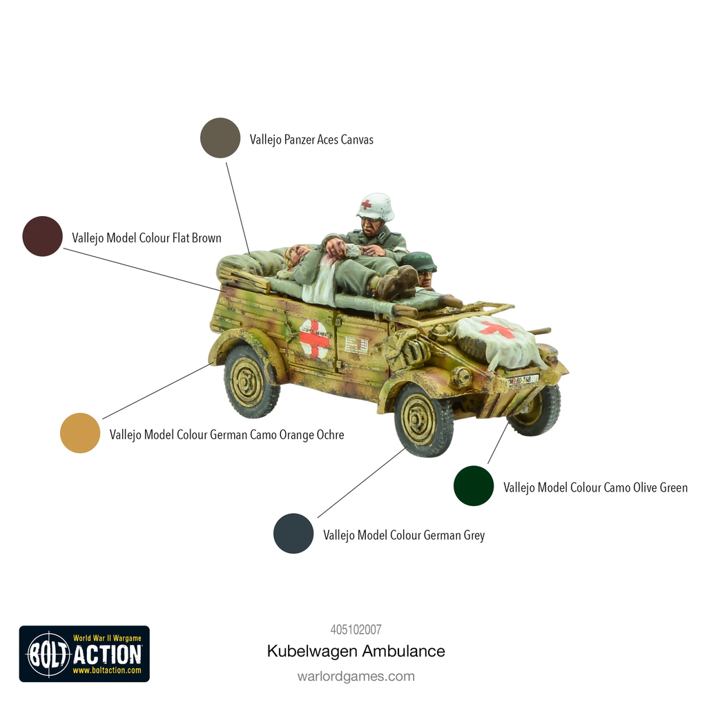 Bolt Action : Kubelwagen Ambulance 