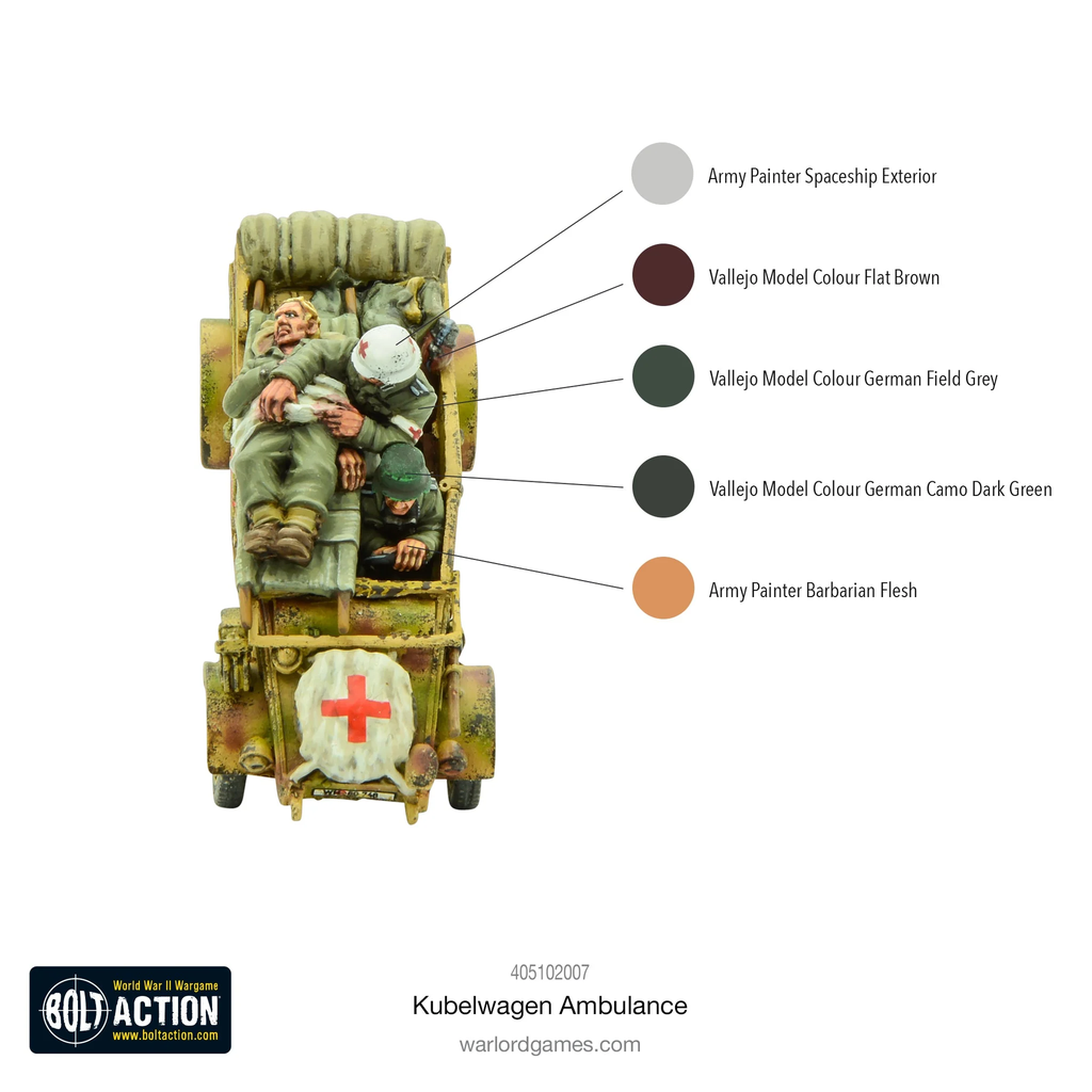 Bolt Action : Kubelwagen Ambulance 