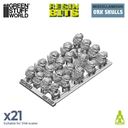 Green Stuff : Squelette d'Ork │ Resin Bits