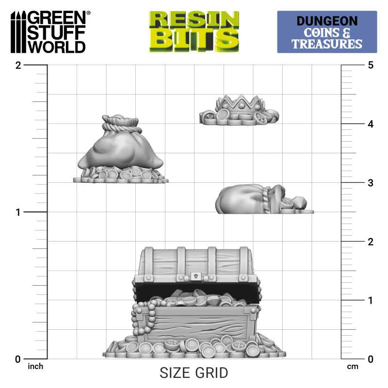 Green Stuff : Coffres & Trésors │ Resin Bits