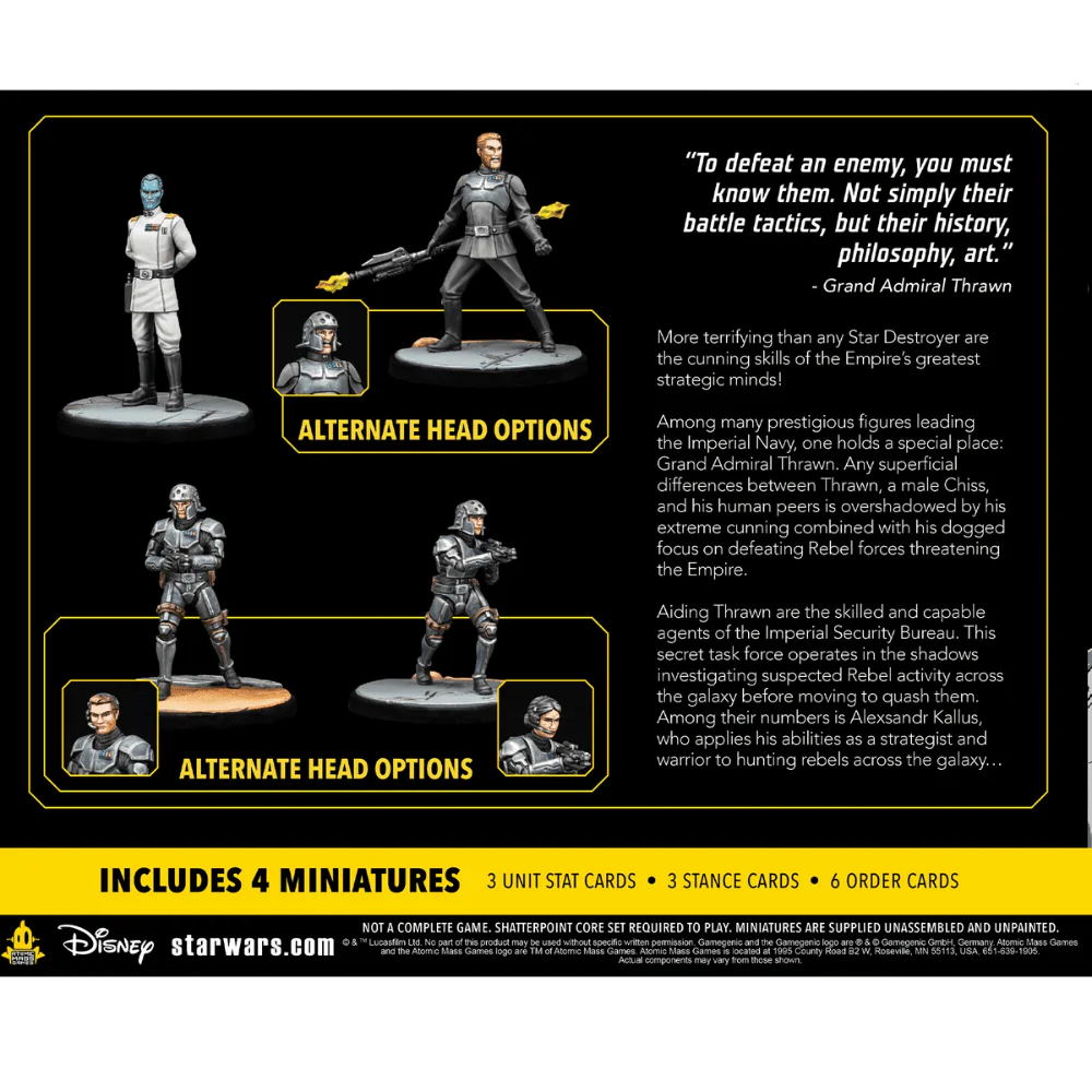 Star Wars Shatterpoint : "Not Accepting Surrenders" Squad Pack