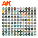 AK : Set de 120 Couleurs Pour l'aviation 