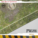 Pwork Wargames : The Valley Stadium │ Bloodbowl - Mouse Pad