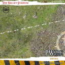 Pwork Wargames : The Valley Stadium │ Bloodbowl - Mouse Pad