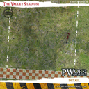 Pwork Wargames : The Valley Stadium │ Bloodbowl - Mouse Pad