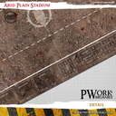 Pwork Wargames : Arid Plain Stadium │ Bloodbowl - Mouse Pad