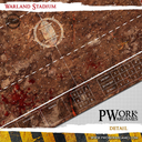 Pwork Wargames : Warland Stadium │ Bloodbowl - Mouse Pad