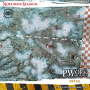 Pwork Wargames : Northern Stadium │ Bloodbowl - Mouse Pad