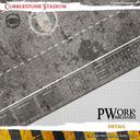 Pwork Wargames : Cobblestone  Stadium │ Bloodbowl - Mouse Pad