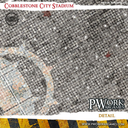 Pwork Wargames : Cobblestone  Stadium │ Bloodbowl - Mouse Pad