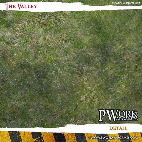 Pwork : The Valley │ 90x90cm - Mouse Pad