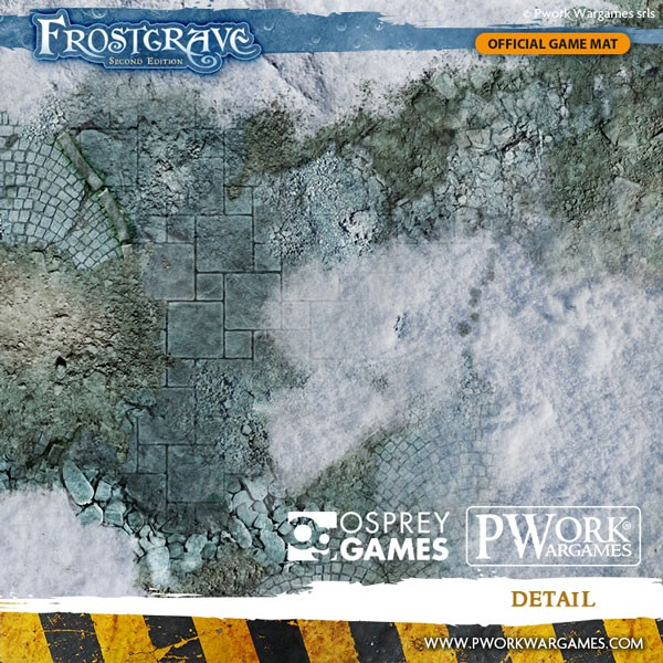 Pwork Wargames : Frost Grave │ 120x180cm - Mouse Pad