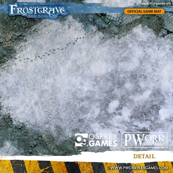 Pwork Wargames : Frost Grave │ 120x180cm - Mouse Pad