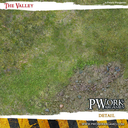 PWork Wargames : The Valley │ 120x180cm - Neoprene