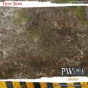 Pwork : Dust Town │ 120x180cm - Mouse Pad