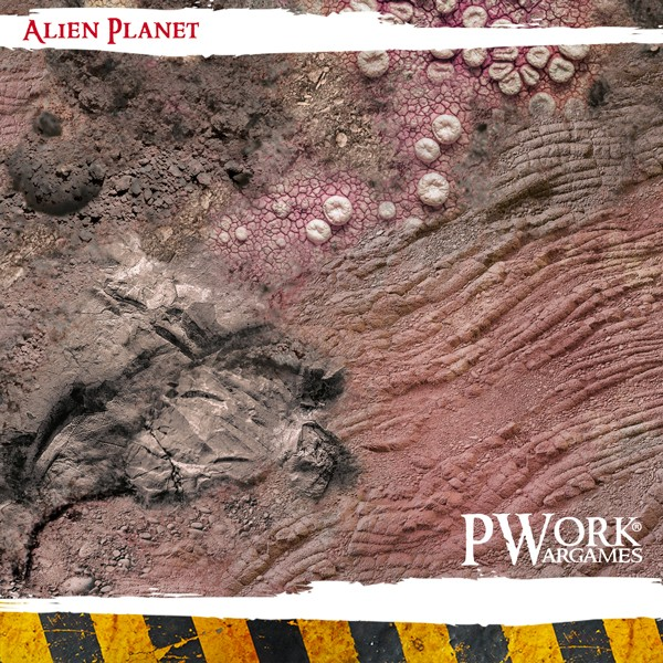 PWork Wargames : Alien Planet │ 44x60 - Neoprene