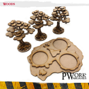 PWork Wargames : Woods │ MDF