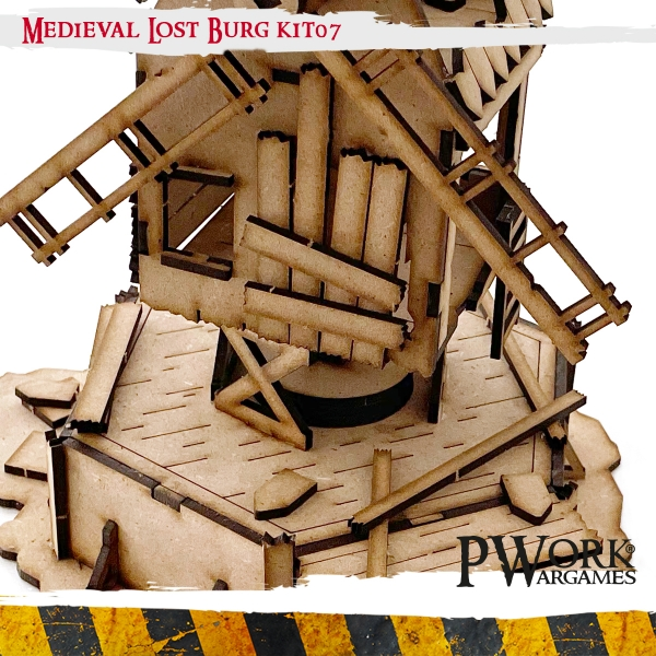 PWork Wargames : Lostburg Kit 07 │ MDF