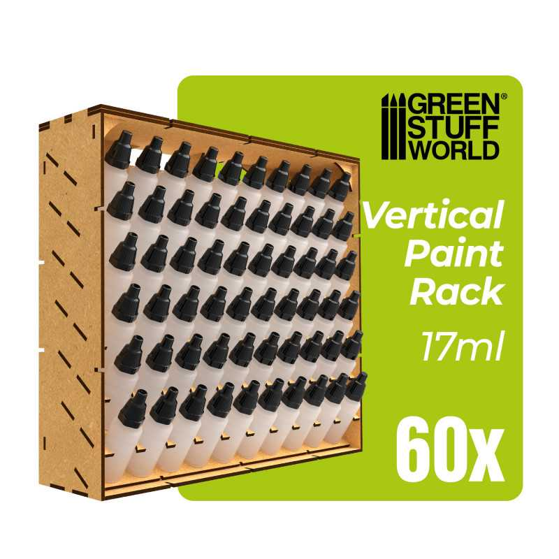 Green Stuff : Rack Modulaire pour peintures 17ml