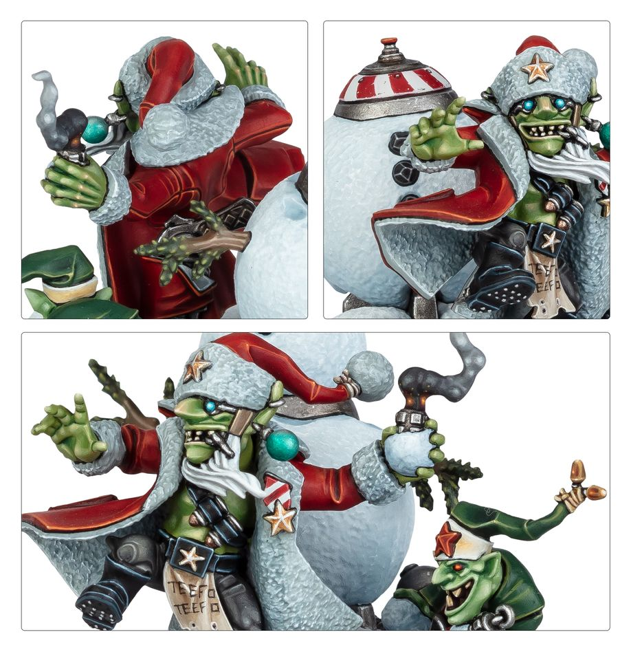 Orks : Da Red Gobbo’s A-bomb-inable Snowman │ Warhammer 40.000