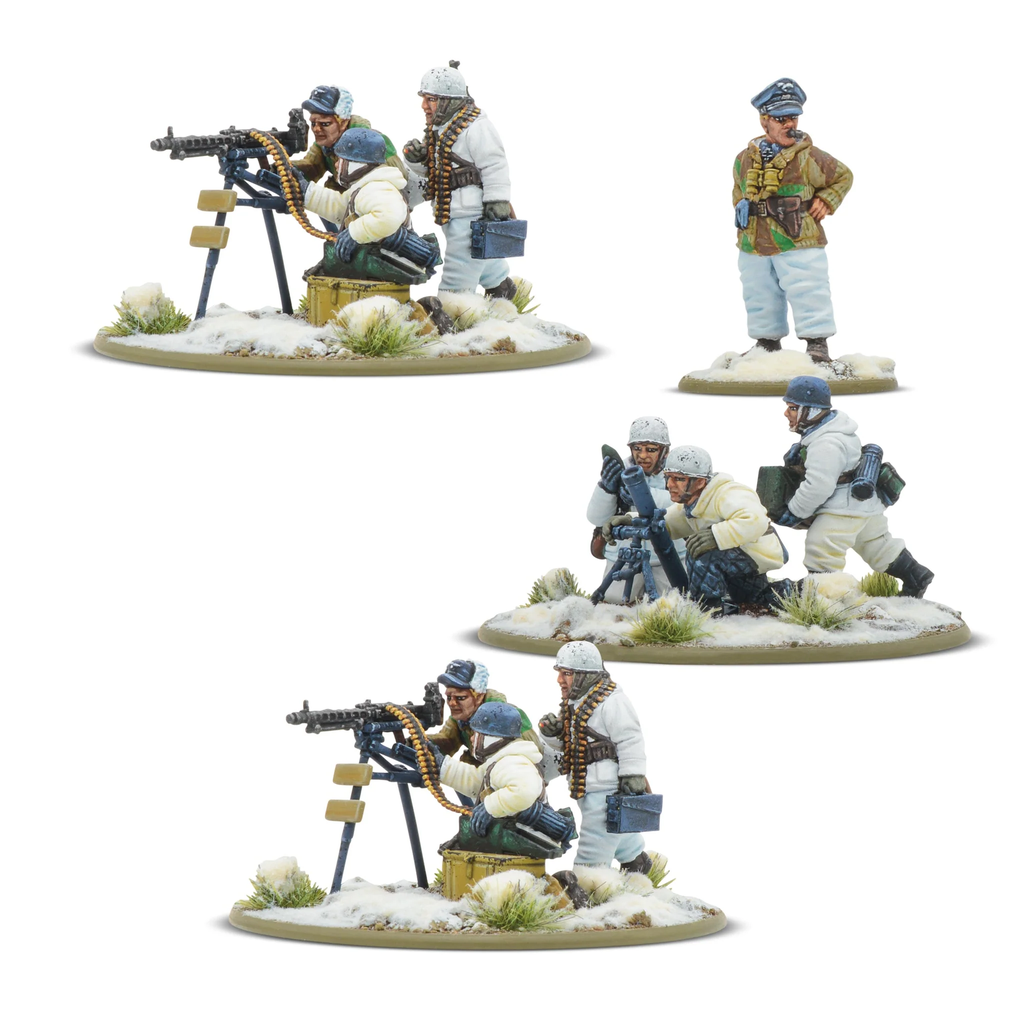 Fallschirmjager (Winter) : Heavy Weapons Platoon │ Bolt Action