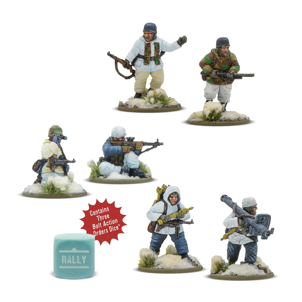 Fallschirmjager (Winter) : Weapons Teams │ Bolt Action 