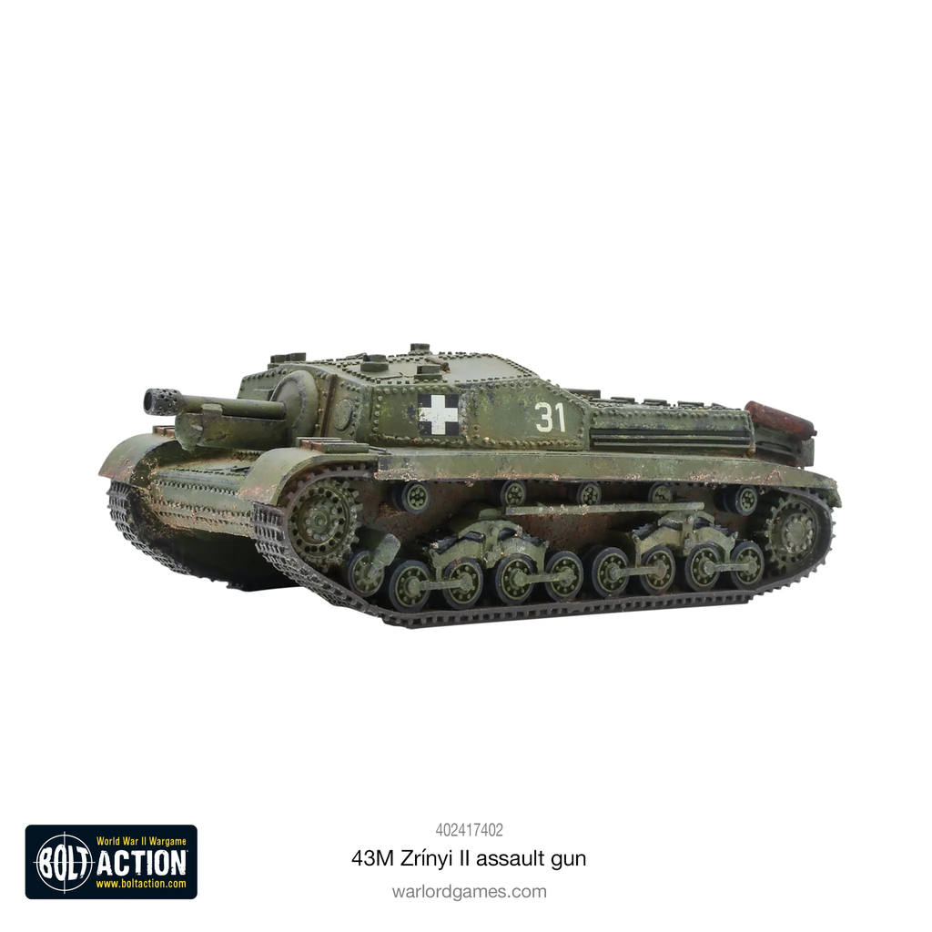 Hongrois : 43M Zrinyi II Assault Gun │ Mid - Late • Bolt Action