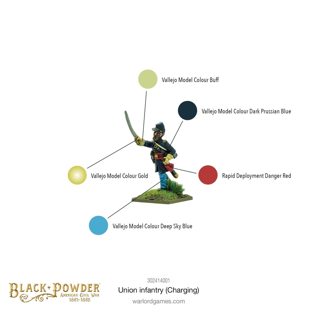 Black Powder : Infantry Regiment (Charging)