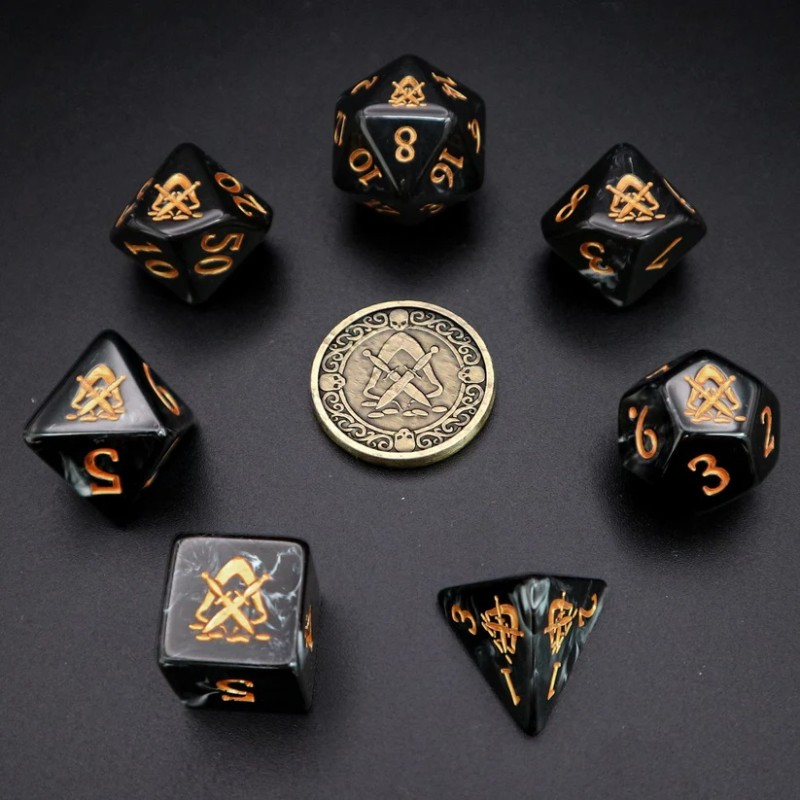 Artefact Games : Set De Dés D&D - Roublard