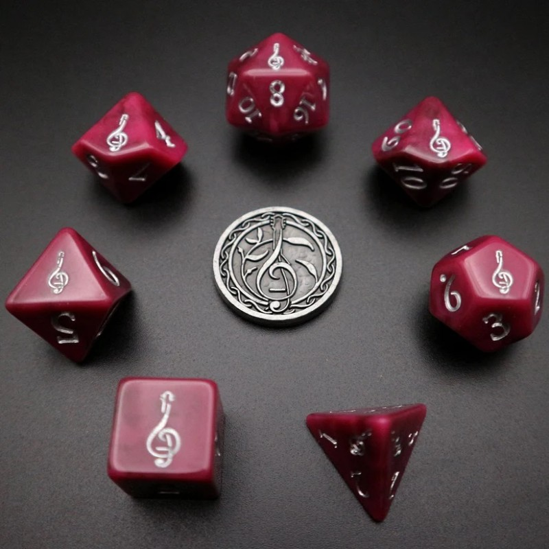 Artefact Games : Set De Dés D&D - Barde