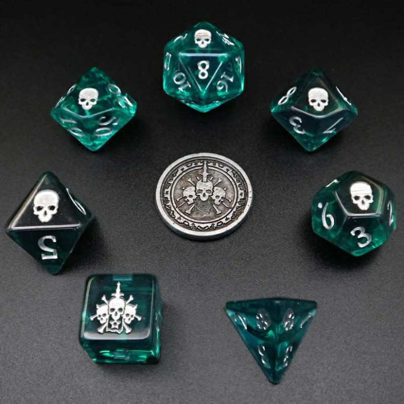 Artefact Games : Set De Dés D&D - Nécromancien