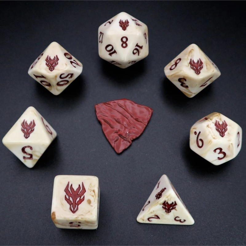 Artefact Games : Set De Dés D&D - Dragon